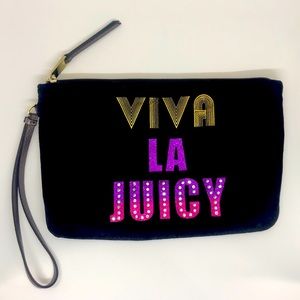 Juicy Couture Viva La Juicy Sephora Makeup Bag Black New